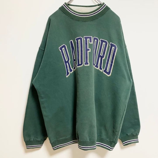 ～90s　GEAR FOR SPORTS　スウェット/トレーナー　RADFORD　緑　ビッグシルエット　XLサイズ