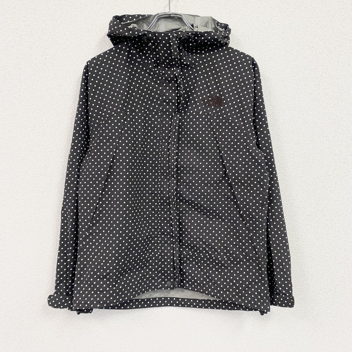 THE NORTH FACE　ザ・ノースフェイス　ドットショット　フルジップジャケットパーカー　茶色　ブラウン　Lサイズ