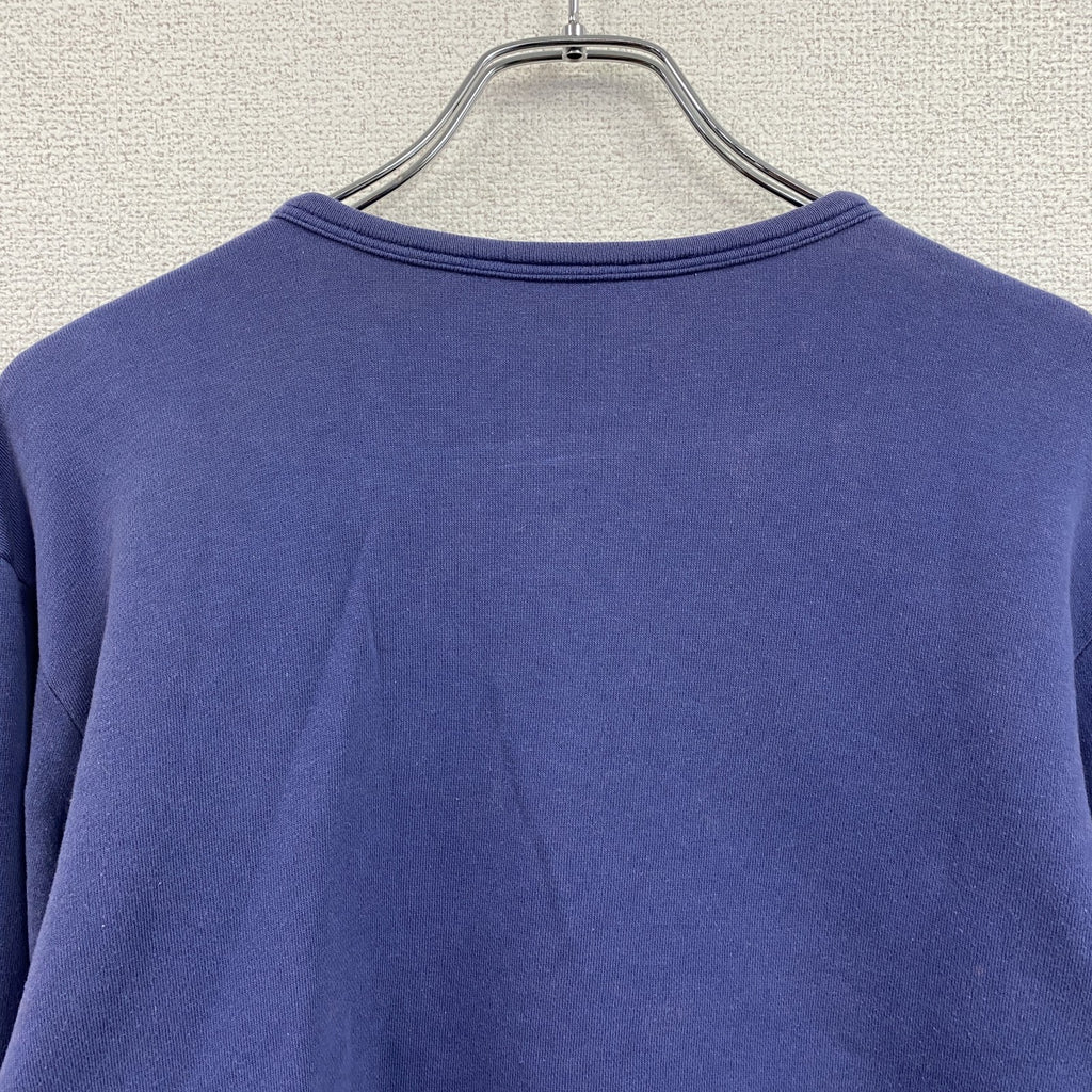 agnes.b　アニエスベー　カーディガンプレッション　青　スウェット　ブルー　2サイズ