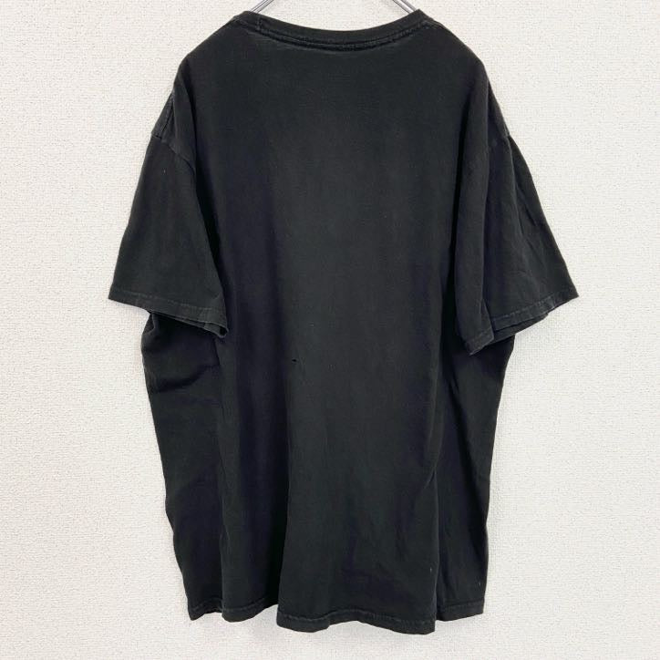 古着 used　アバター 伝説の少年アン　AVATAR　半袖アニメプリントTシャツ　レトロ　クルーネック　黒　ブラック　Mサイズ