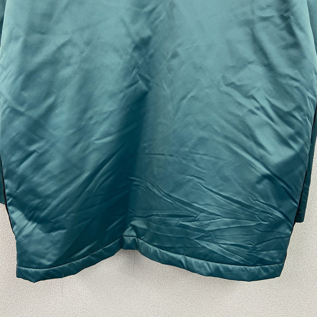 90s　NIKE　ナイキ　フルジップナイロンパーカー　ヴィンテージ　フリースライナー　水色　ライトブルー　Lサイズ