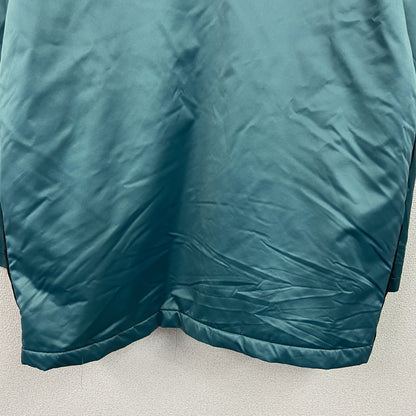 90s　NIKE　ナイキ　フルジップナイロンパーカー　ヴィンテージ　フリースライナー　水色　ライトブルー　Lサイズ