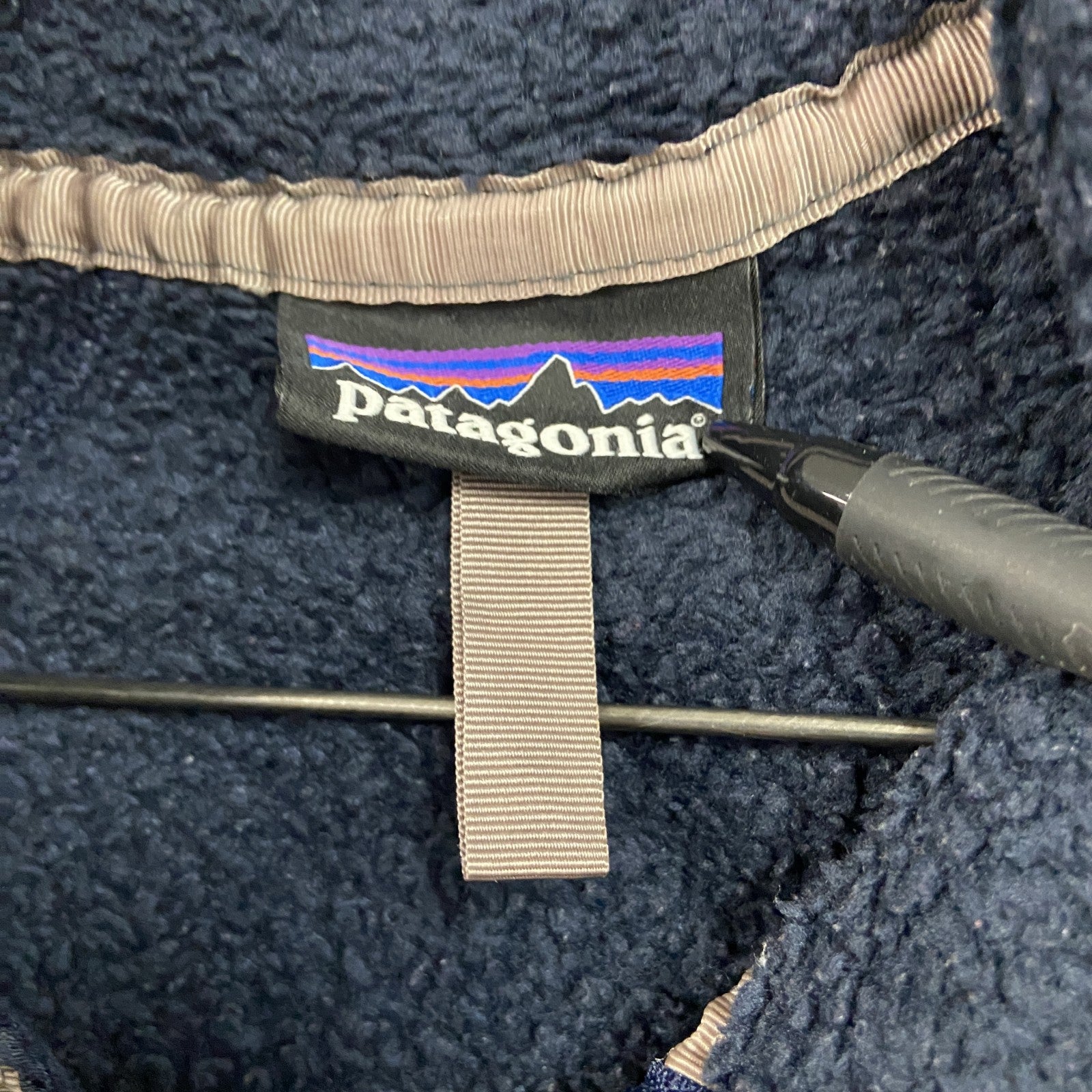 patagonia　パタゴニア　レトロパイルジャケット　フリースジャケット/ボアジャケット　紺　ネイビー　