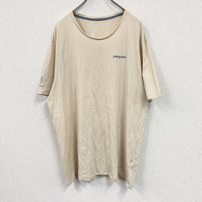 Patagonia　パタゴニア　半袖Tシャツ　ベージュ　Lサイズ