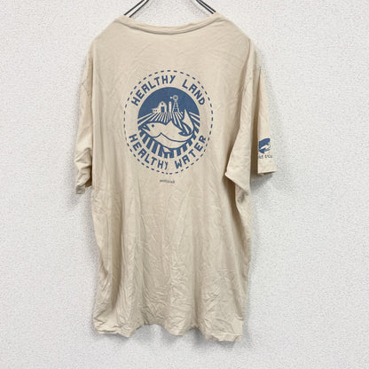Patagonia　パタゴニア　半袖Tシャツ　ベージュ　Lサイズ