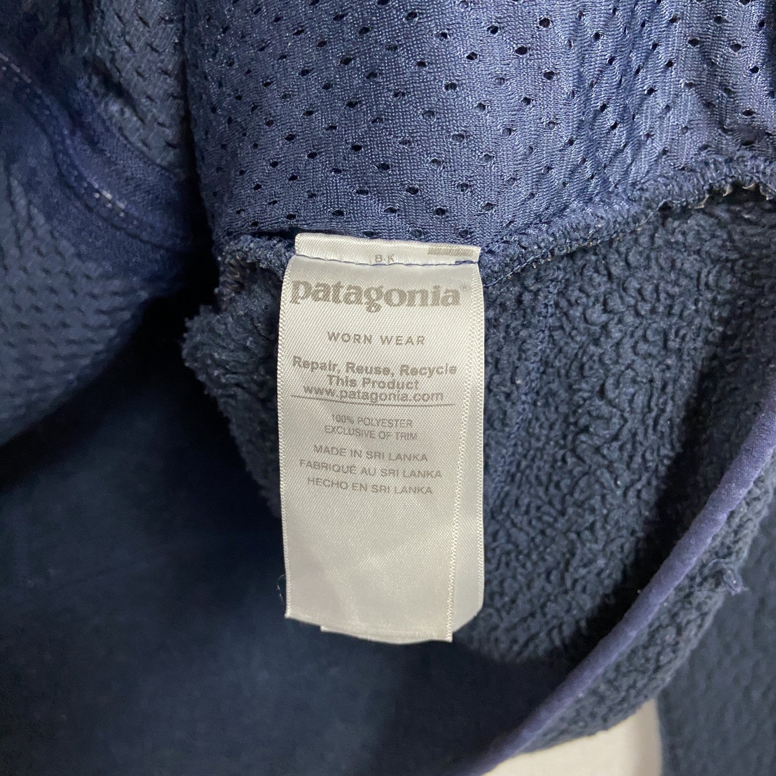 patagonia　パタゴニア　レトロパイルジャケット　フリースジャケット/ボアジャケット　紺　ネイビー　