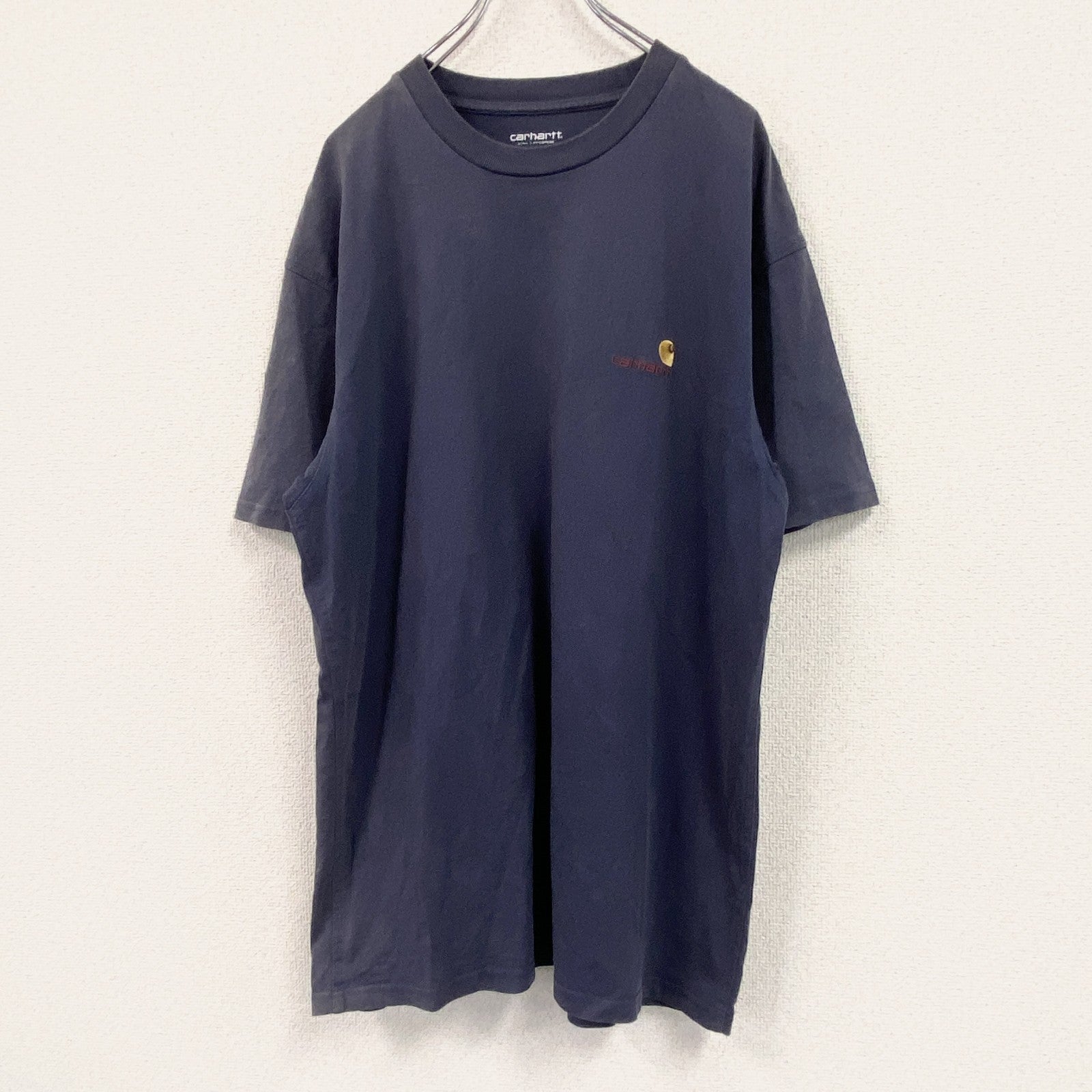 Carhartt　カーハート　半袖Tシャツ　紺　ネイビー　XLサイズ