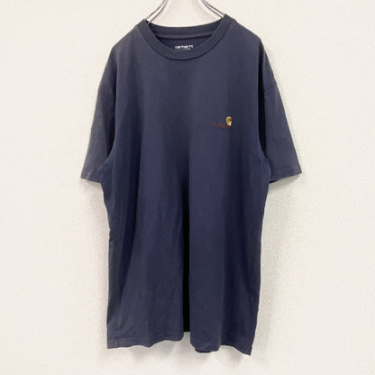 Carhartt　カーハート　半袖Tシャツ　紺　ネイビー　XLサイズ