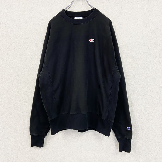 Champion　チャンピオン　リバースウィーブ　スウェット/トレーナー　黒　ブラック　Lサイズ