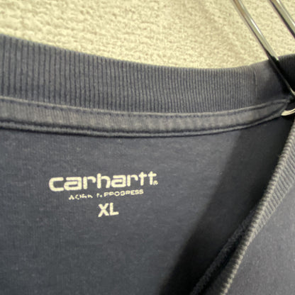 Carhartt　カーハート　半袖Tシャツ　紺　ネイビー　XLサイズ