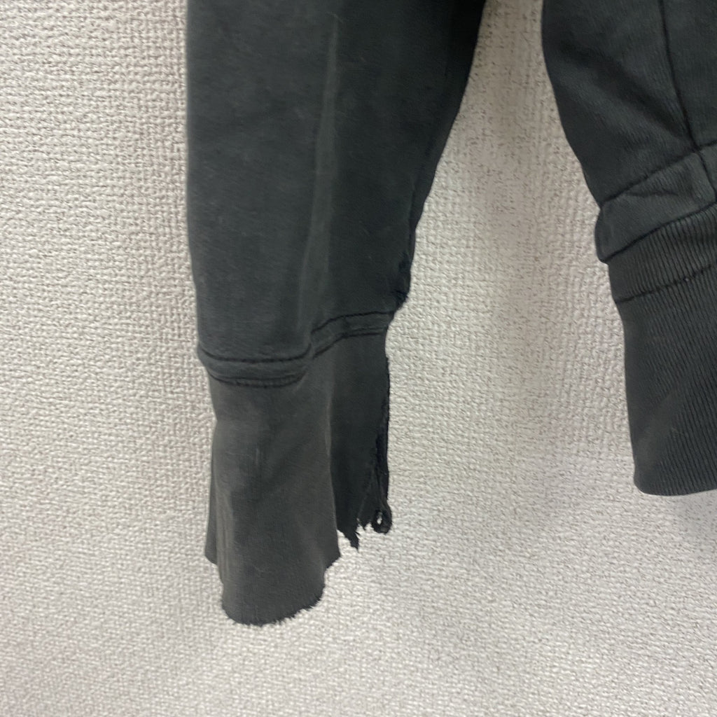 DISEL　ディーゼル　フルジップスウェットパーカー/フーディー　黒　ブラック　Lサイズ