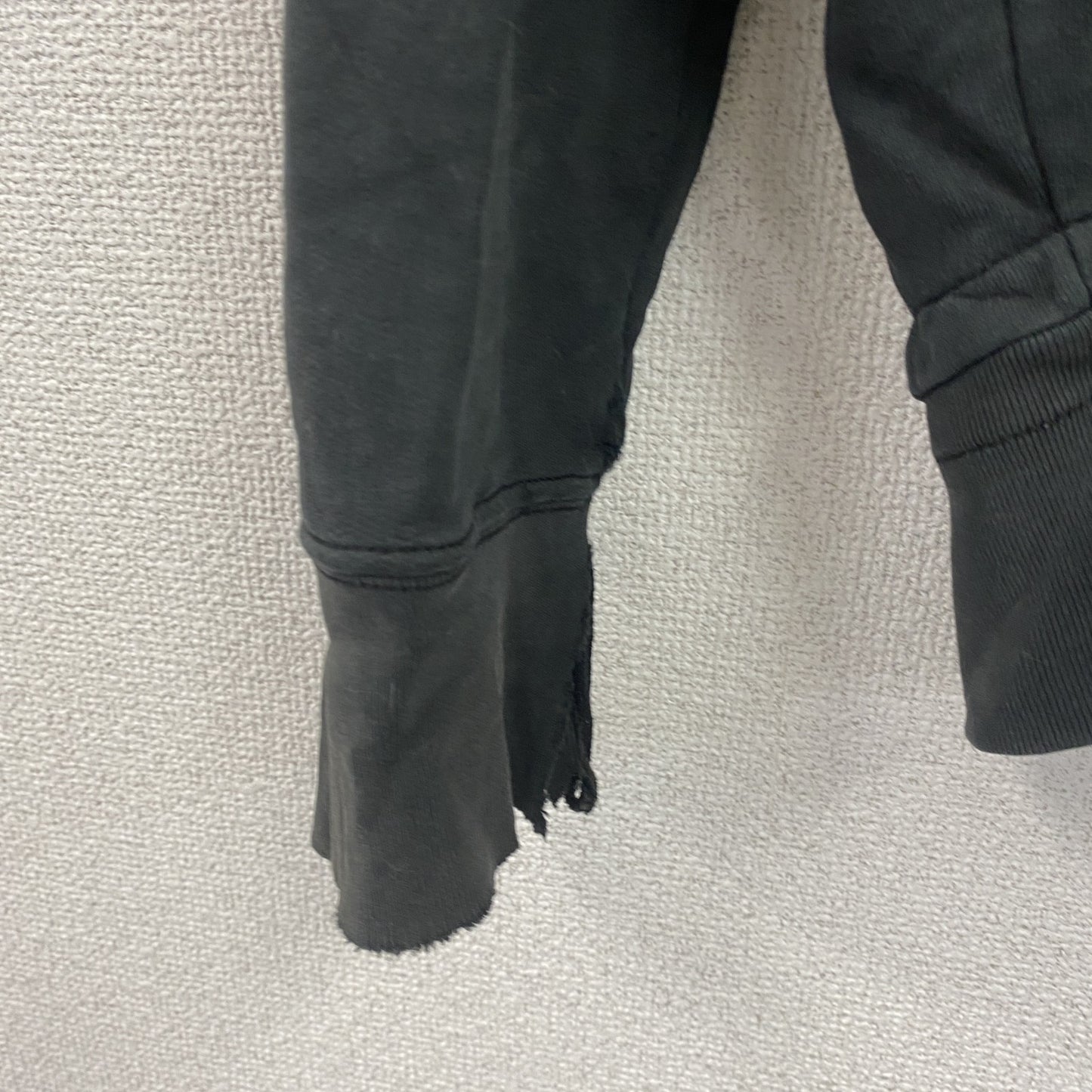 DISEL　ディーゼル　フルジップスウェットパーカー/フーディー　黒　ブラック　Lサイズ