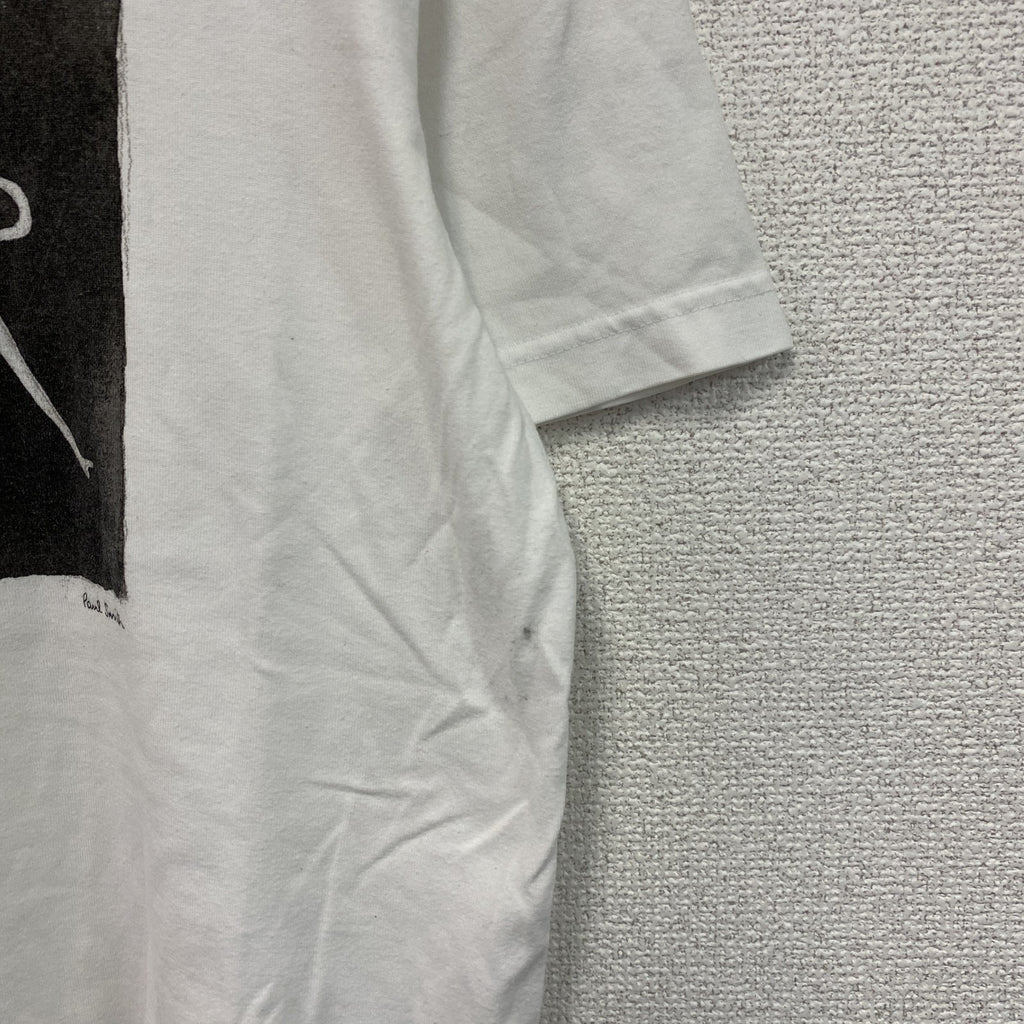 Paul Smith　ポールスミス　半袖プリントTシャツ　ラビットデザイン　白　ホワイト　Lサイズ