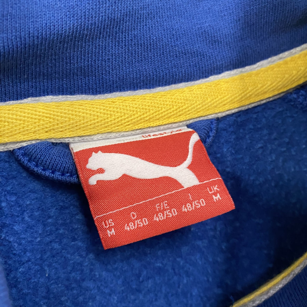 PUMA　プーマ　トラックジャケット/ジャージ　青　ブルー　Mサイズ