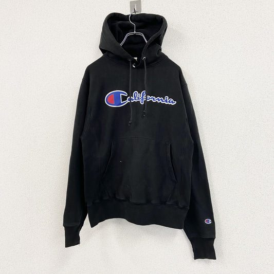 Champion　チャンピオン　リバースウィーブ　スウェットパーカー/フーディー　黒　ブラック　Sサイズ
