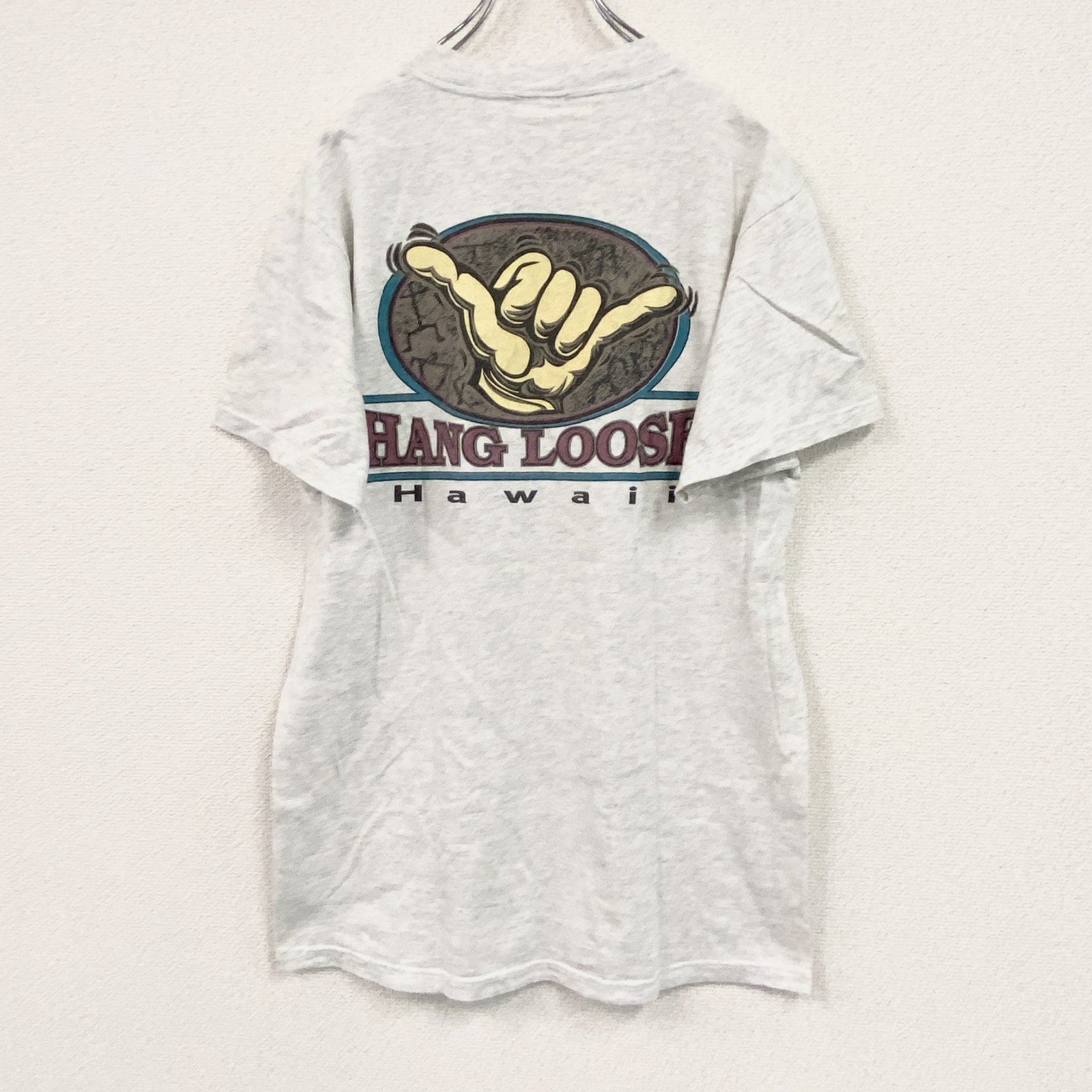 TULTEX　タルテックス　半袖Tシャツ　霜降りグレー　Mサイズ
