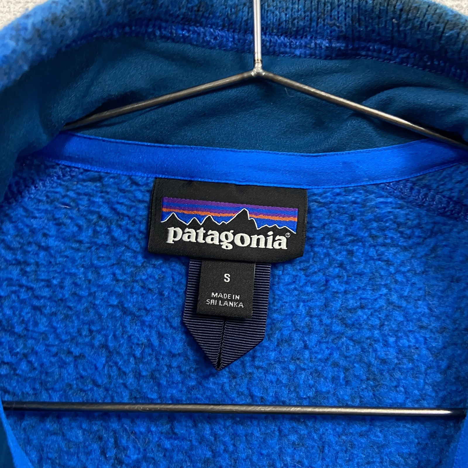 patagonia　パタゴニア　ベターセーターベスト　フリースベスト　青　ブルー　Sサイズ