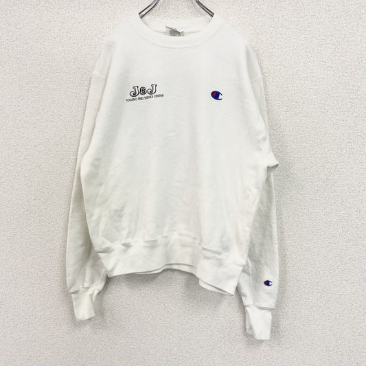 Champion　チャンピオン　リバースウィーブ　スウェット/トレーナー　白　ホワイト　Mサイズ