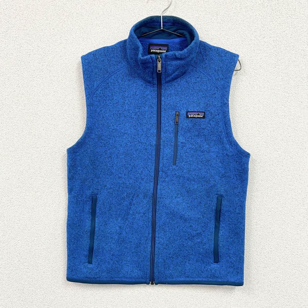 patagonia　パタゴニア　ベターセーターベスト　フリースベスト　青　ブルー　Sサイズ