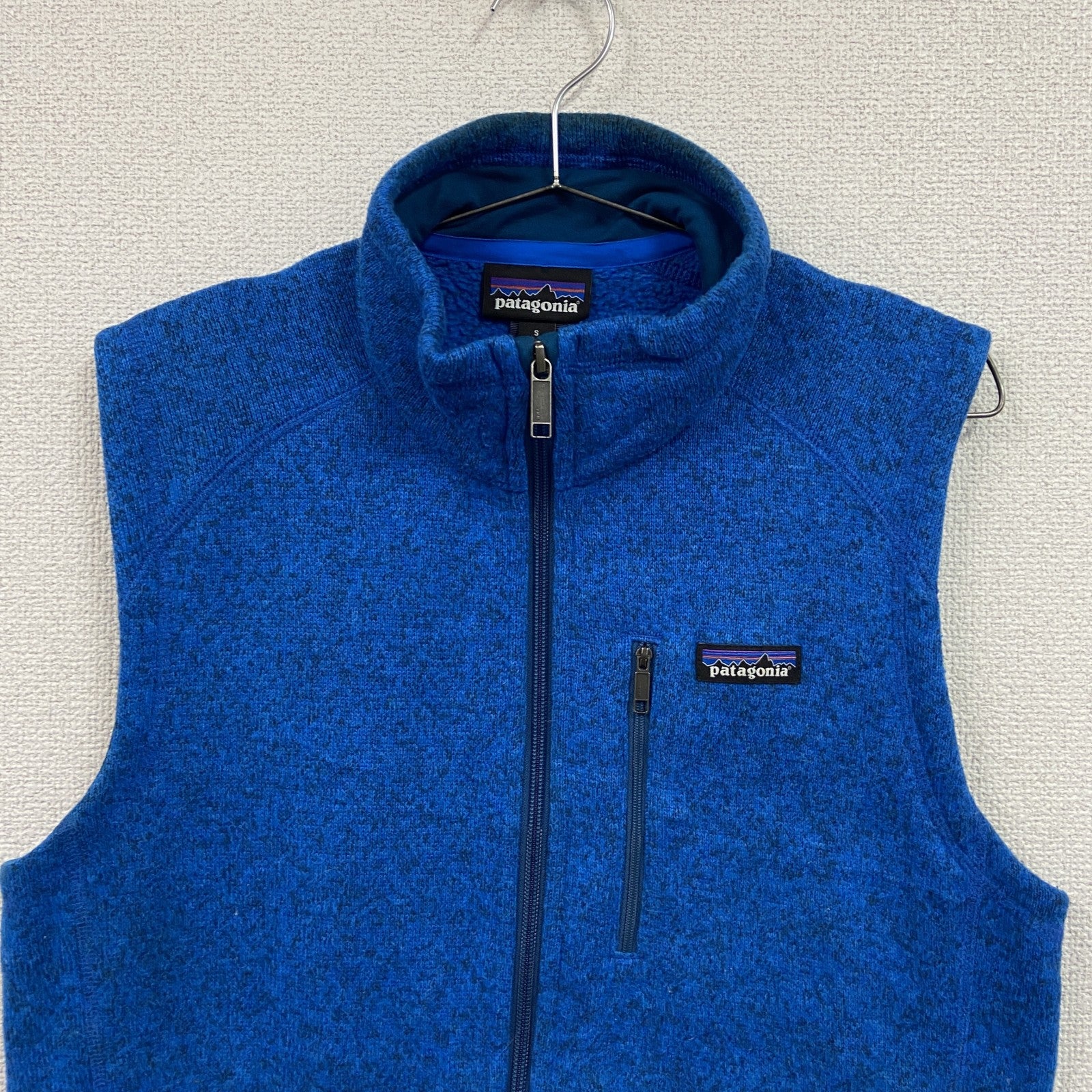 patagonia　パタゴニア　ベターセーターベスト　フリースベスト　青　ブルー　Sサイズ