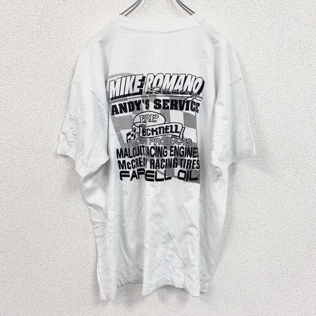 古着 used　【訳あり】　10点まとめ売り/1着598円　半袖Tシャツ　ホワイトボディ　シングルステッチ　アニメ　フリーサイズ