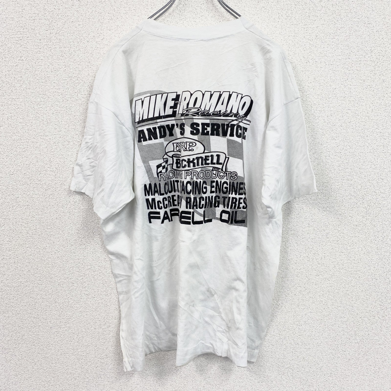 古着 used　【訳あり】　10点まとめ売り/1着598円　半袖Tシャツ　ホワイトボディ　シングルステッチ　アニメ　フリーサイズ