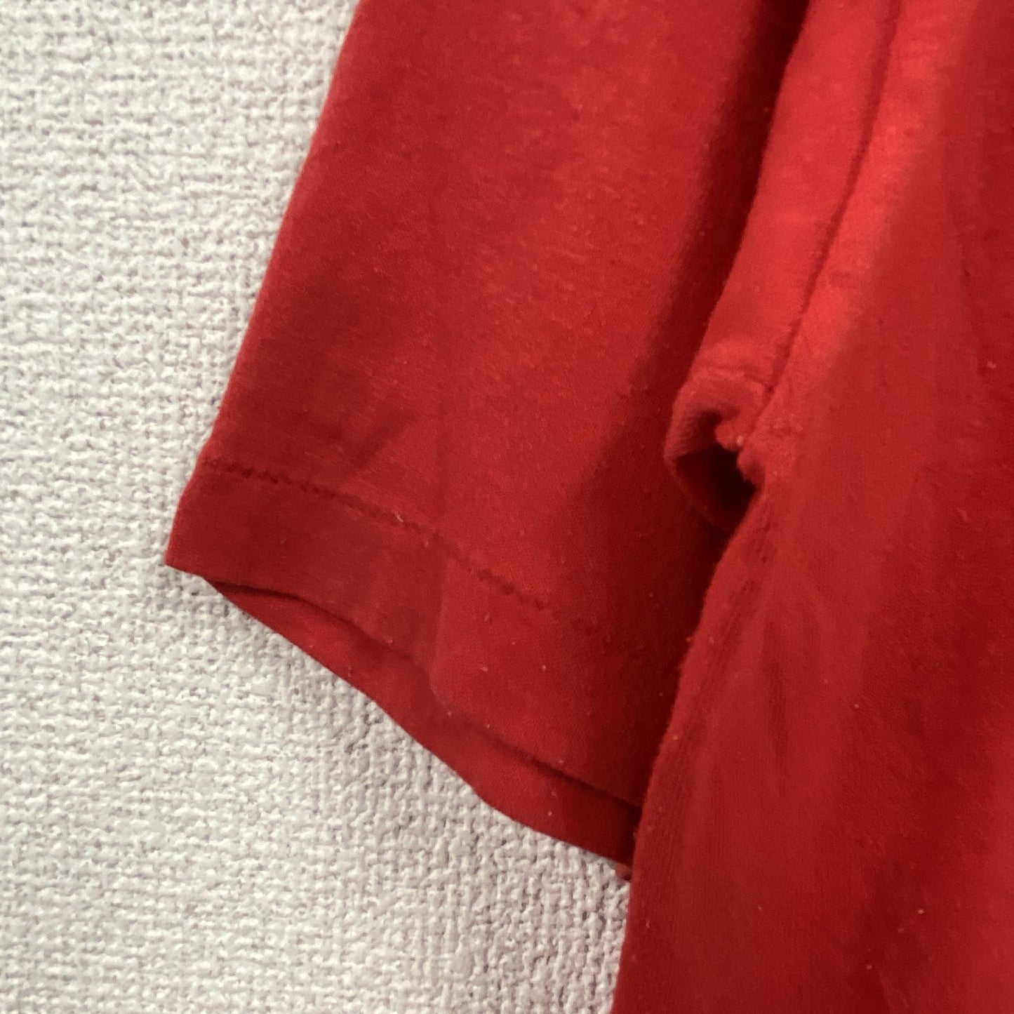 JERZEES　ジャージーズ　半袖プリントTシャツ　シングルステッチ　赤　レッド　Mサイズ
