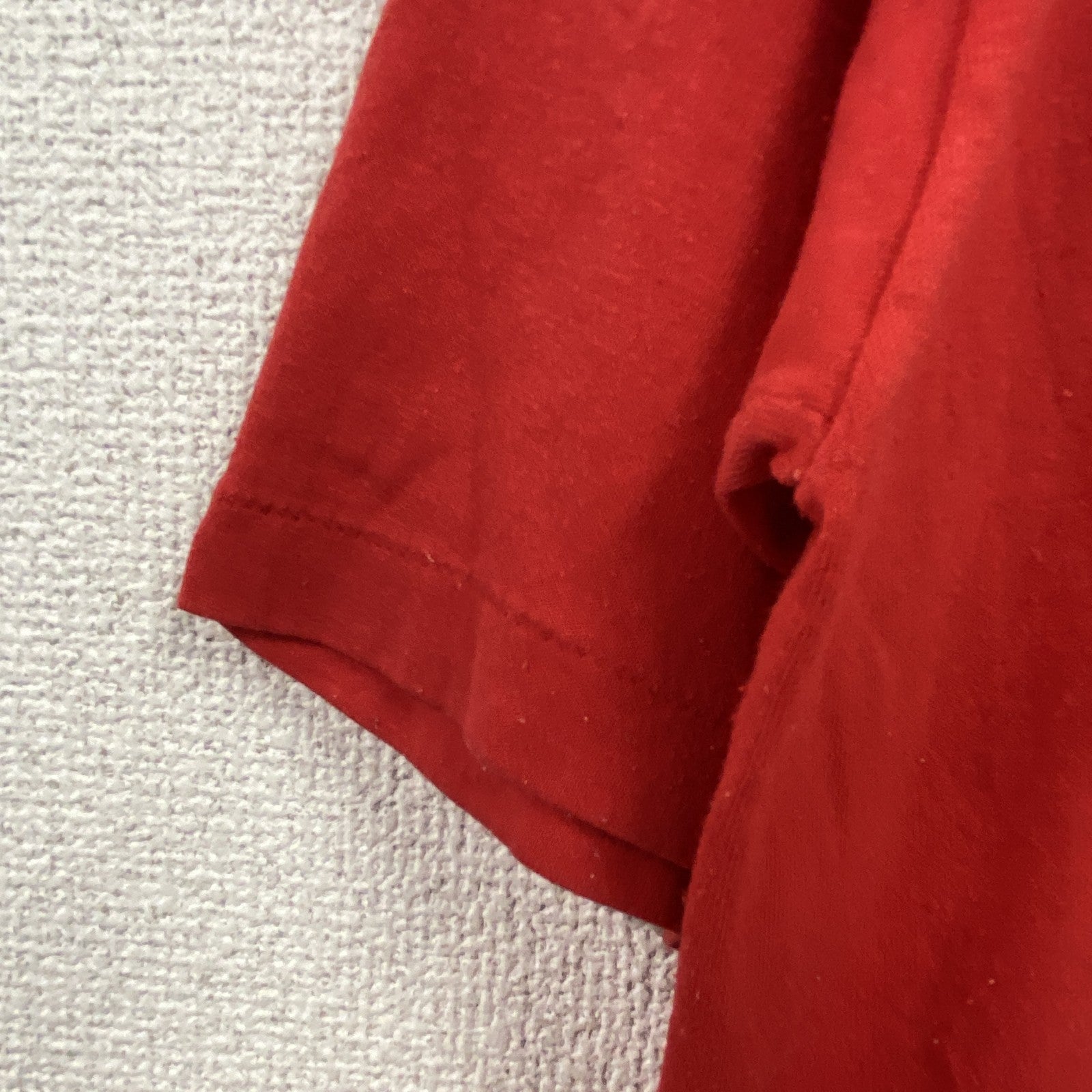 JERZEES　ジャージーズ　半袖プリントTシャツ　シングルステッチ　赤　レッド　Mサイズ