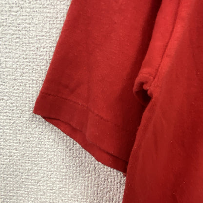 JERZEES　ジャージーズ　半袖プリントTシャツ　シングルステッチ　赤　レッド　Mサイズ