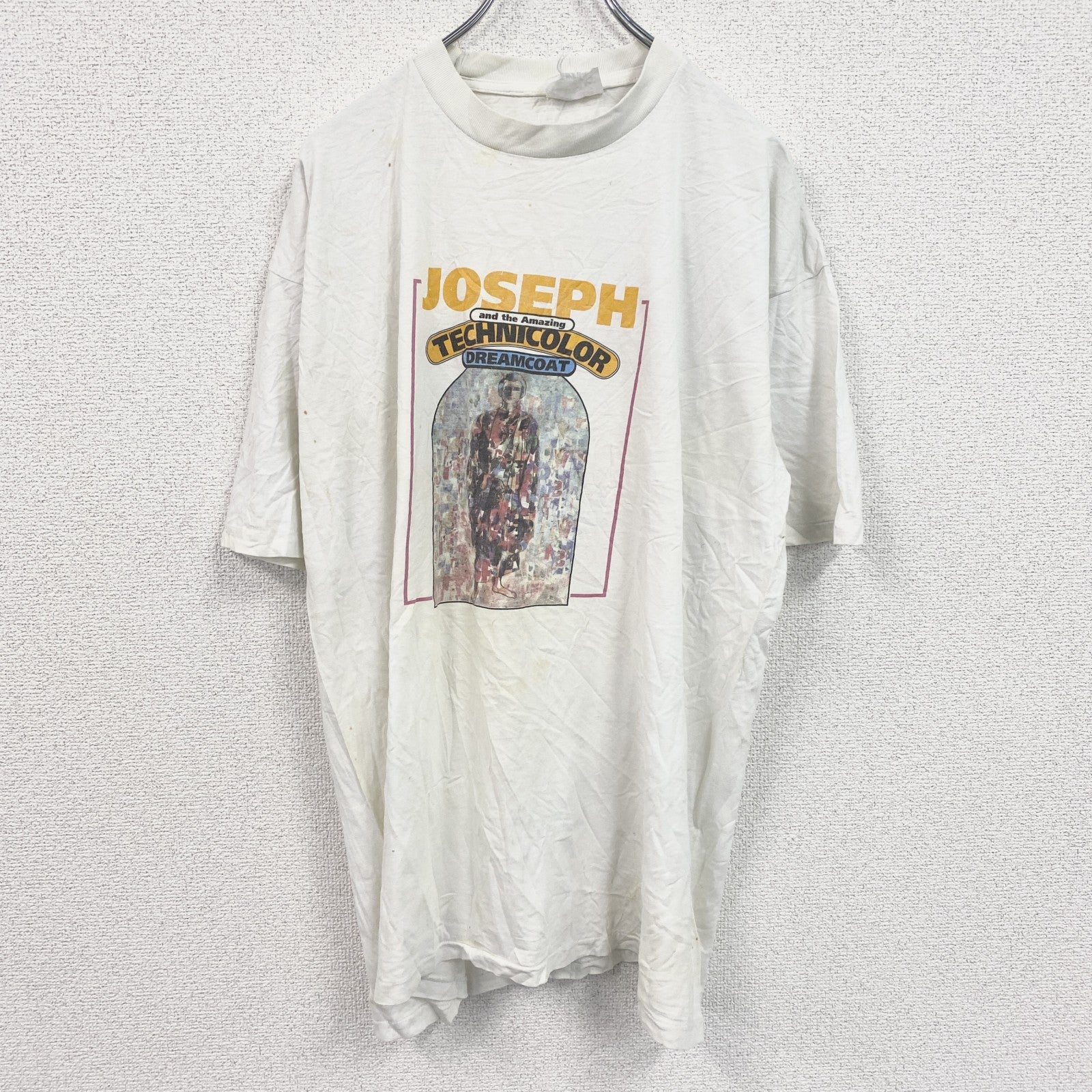 古着 used　【訳あり】　10点まとめ売り/1着598円　半袖Tシャツ　ホワイトボディ　シングルステッチ　アニメ　フリーサイズ