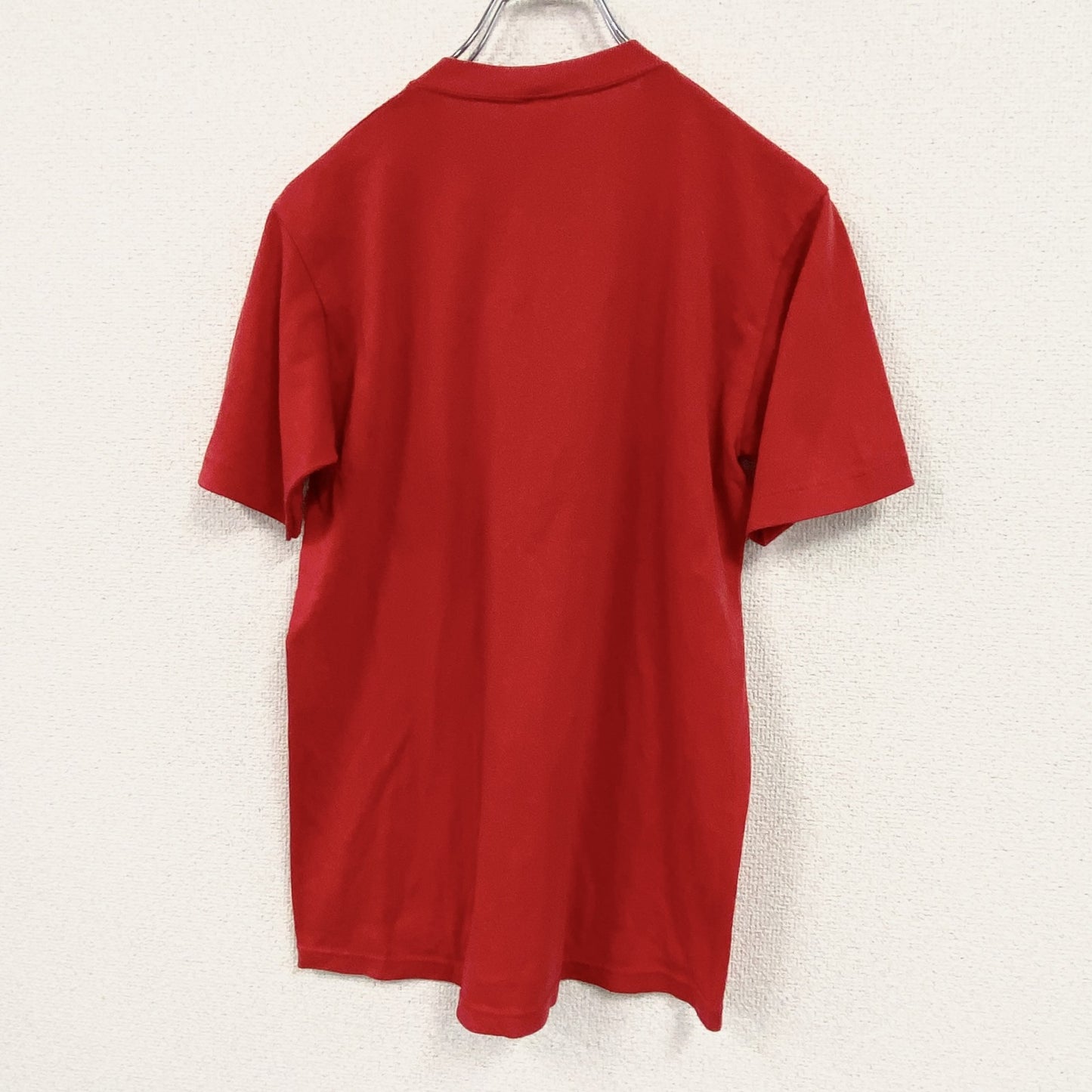 JERZEES　ジャージーズ　半袖プリントTシャツ　シングルステッチ　赤　レッド　Mサイズ