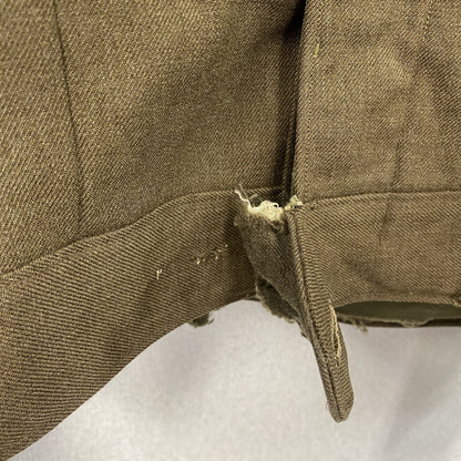 50s　U.S. ARMY　アイクジャケット　ミリタリー　フラップポケット　ヴィンテージ　茶色　ブラウン　36Rサイズ