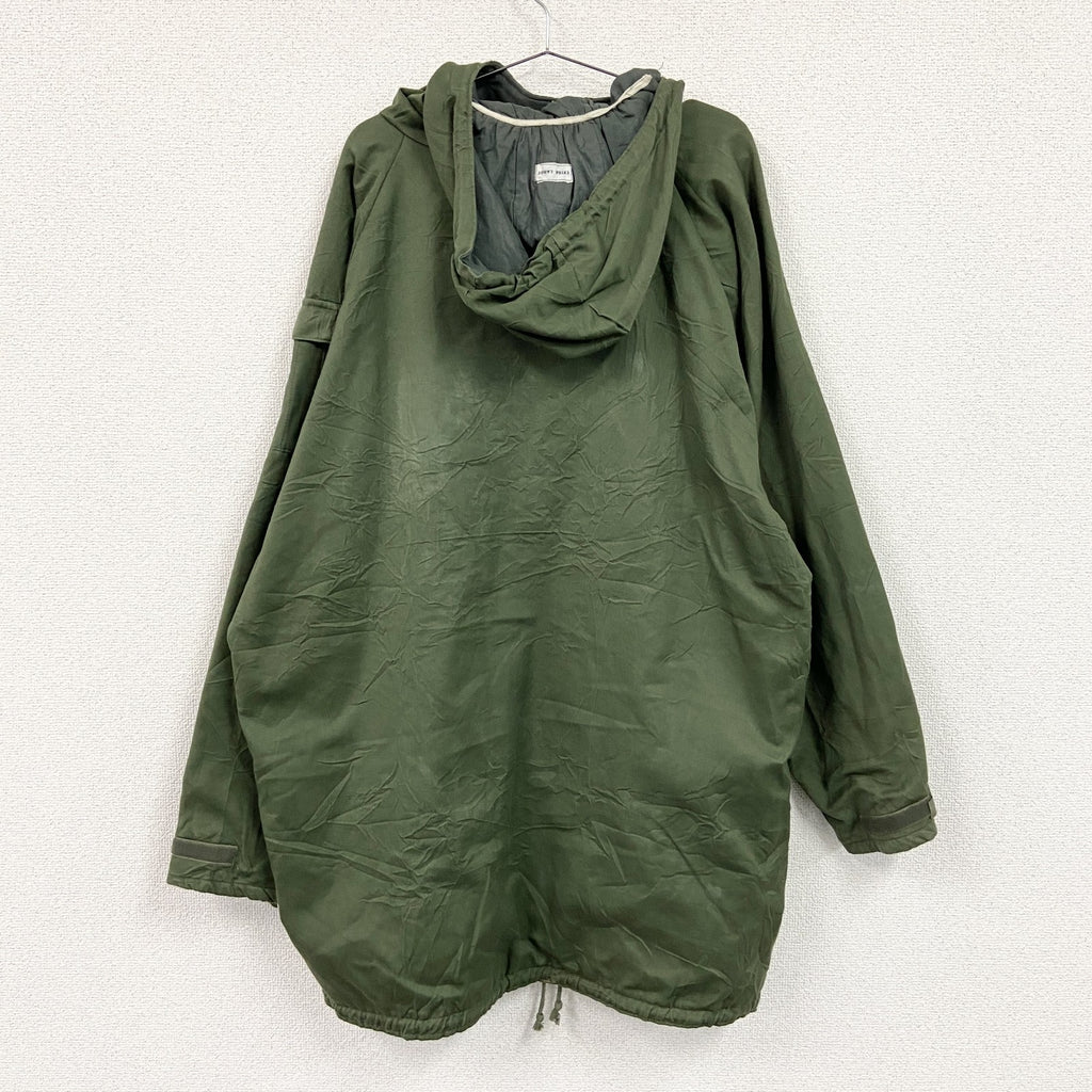 70s　BELGIAN ARMY　ベルギー軍　CHEMICAL PROTECTIVE SMOCK PARKA　スモック　アノラックパーカー　ミリタリージャケット　カーキ　XLサイズ