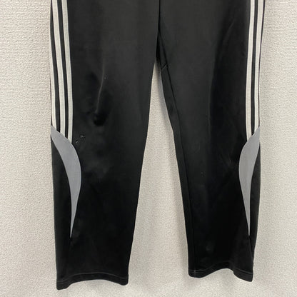 adidas　アディダス　トラックパンツ　ジャージパンツ　黒　ブラック　Sサイズ