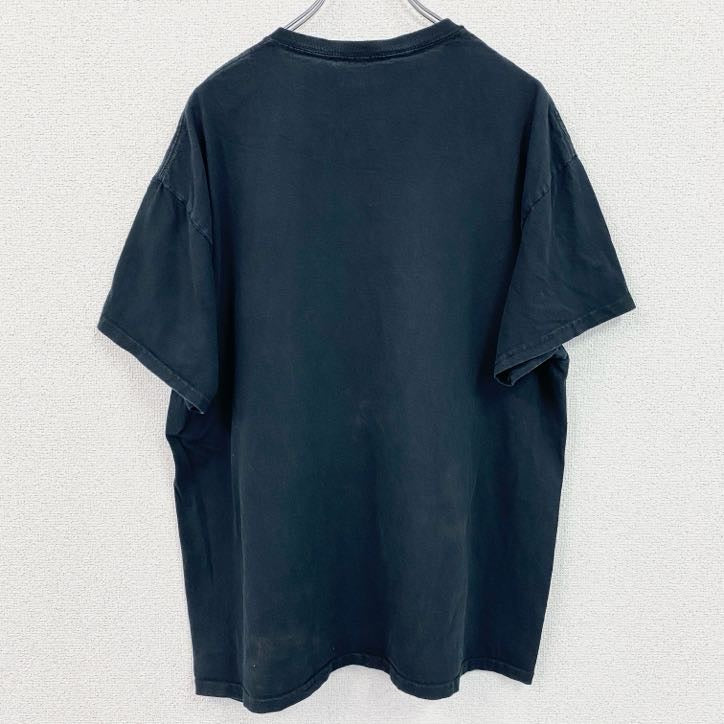 古着 used　FAIRY TAIL　フェアリーテイル　半袖アニメプリントTシャツ　キャラクターデザイン　黒　XLサイズ