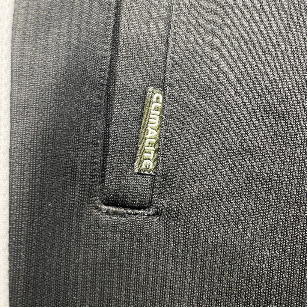 adidas　アディダス　トラックパンツ　ジャージパンツ　黒　ブラック　Sサイズ
