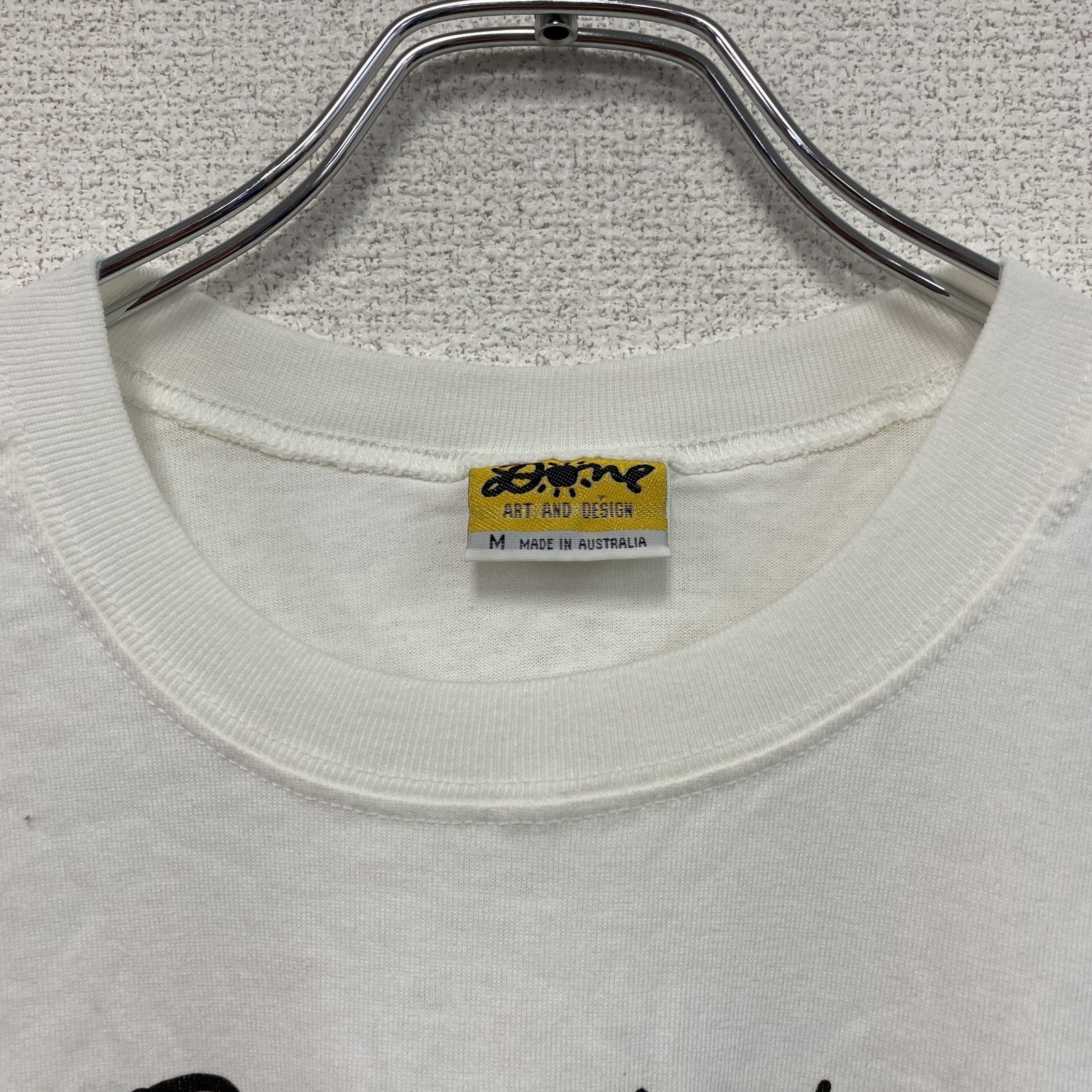 90s　Ken Done　ケンドーン　半袖プリントTシャツ　地図　オーストラリア　ヴィンテージ　白　ホワイト　Mサイズ