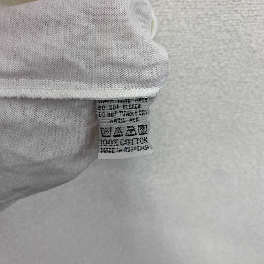 90s　Ken Done　ケンドーン　半袖プリントTシャツ　地図　オーストラリア　ヴィンテージ　白　ホワイト　Mサイズ