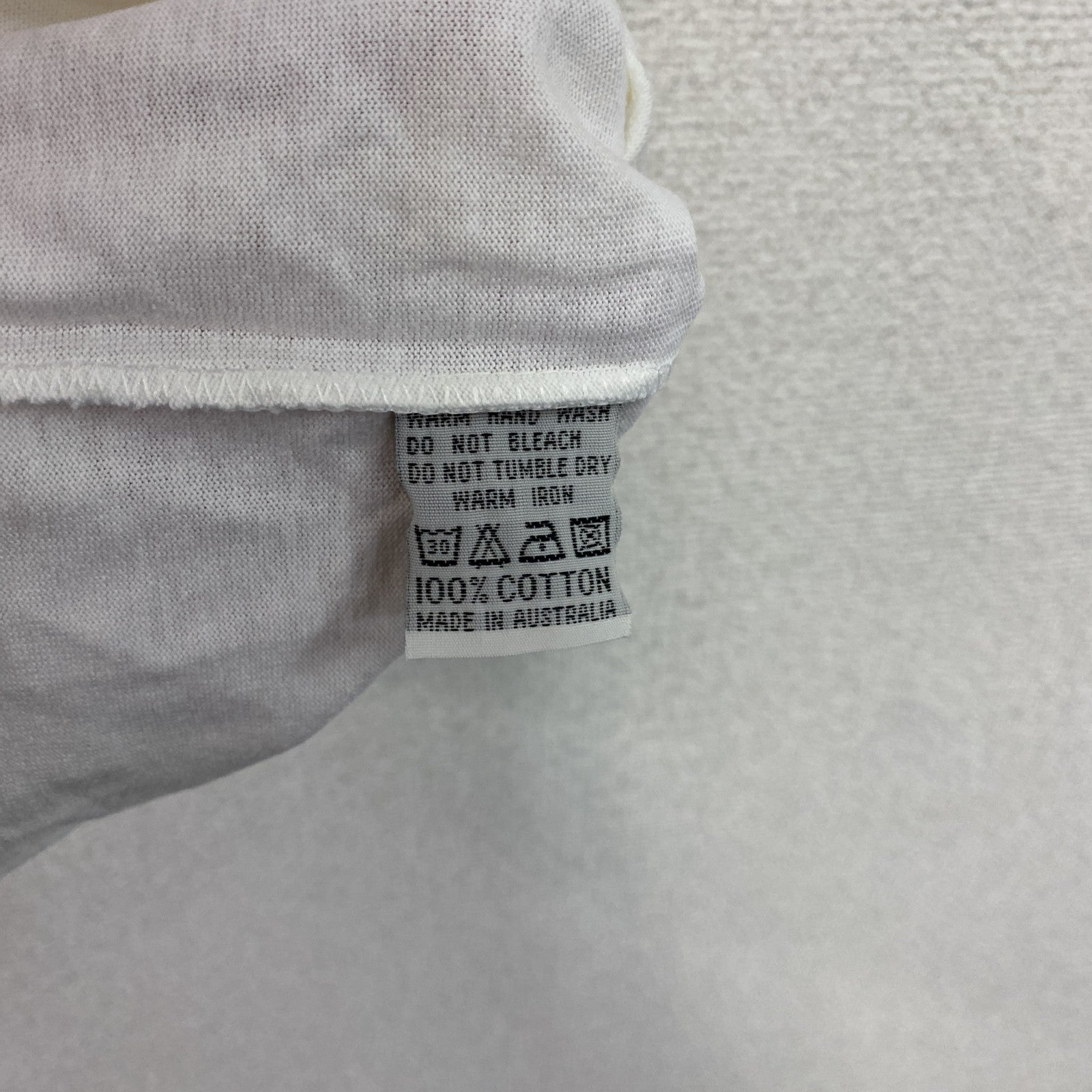 90s　Ken Done　ケンドーン　半袖プリントTシャツ　地図　オーストラリア　ヴィンテージ　白　ホワイト　Mサイズ