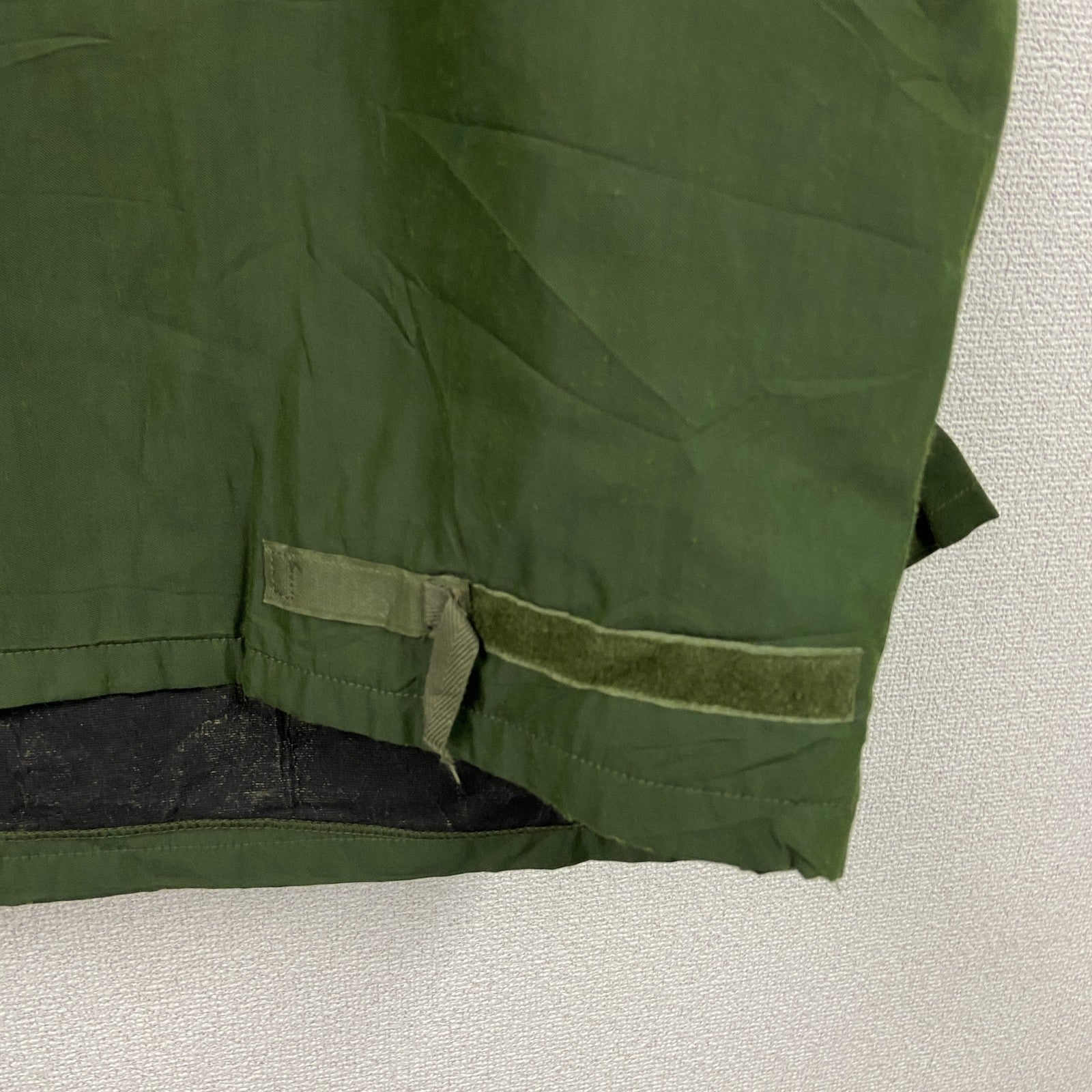 80s　Dutch Military　オランダ軍　M-78　CHEMICAL PROTECTIVE SMOCK PARKA　スモック　アノラックパーカー　ミリタリージャケット　カーキ　Mサイズ