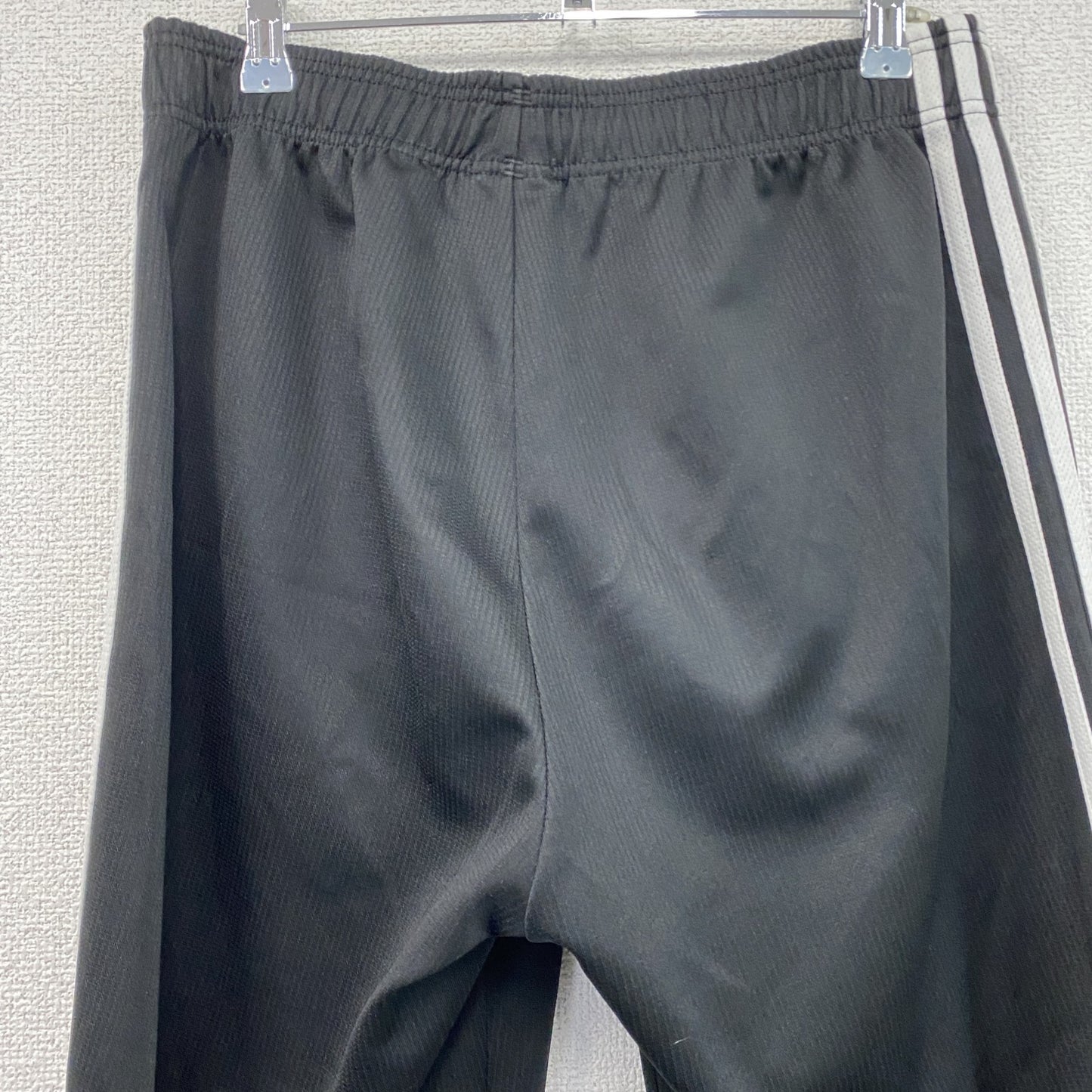 adidas　アディダス　トラックパンツ　ジャージパンツ　黒　ブラック　Sサイズ