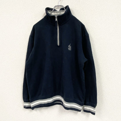 NAUTICA　ノーティカ　ハーフジップトレーナー　紺　ネイビー　Mサイズ