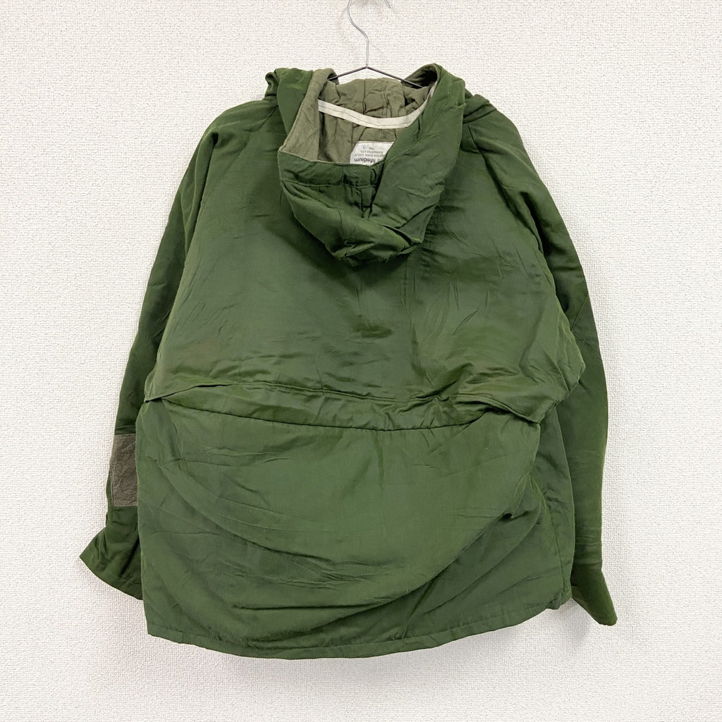 80s　Dutch Military　オランダ軍　M-78　CHEMICAL PROTECTIVE SMOCK PARKA　スモック　アノラックパーカー　ミリタリージャケット　カーキ　Mサイズ