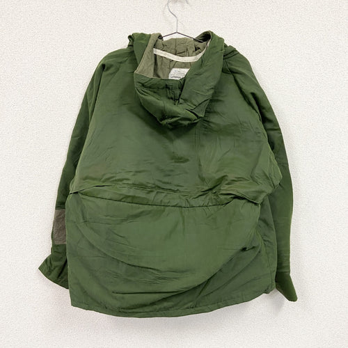 80s　Dutch Military　オランダ軍　M-78　CHEMICAL PROTECTIVE SMOCK PARKA　スモック　アノラックパーカー　ミリタリージャケット　カーキ　Mサイズ