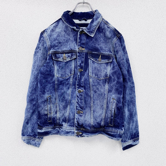PULL&BEAR　4thタイプ　デニムジャケット/Gジャン　インディゴ　Lサイズ