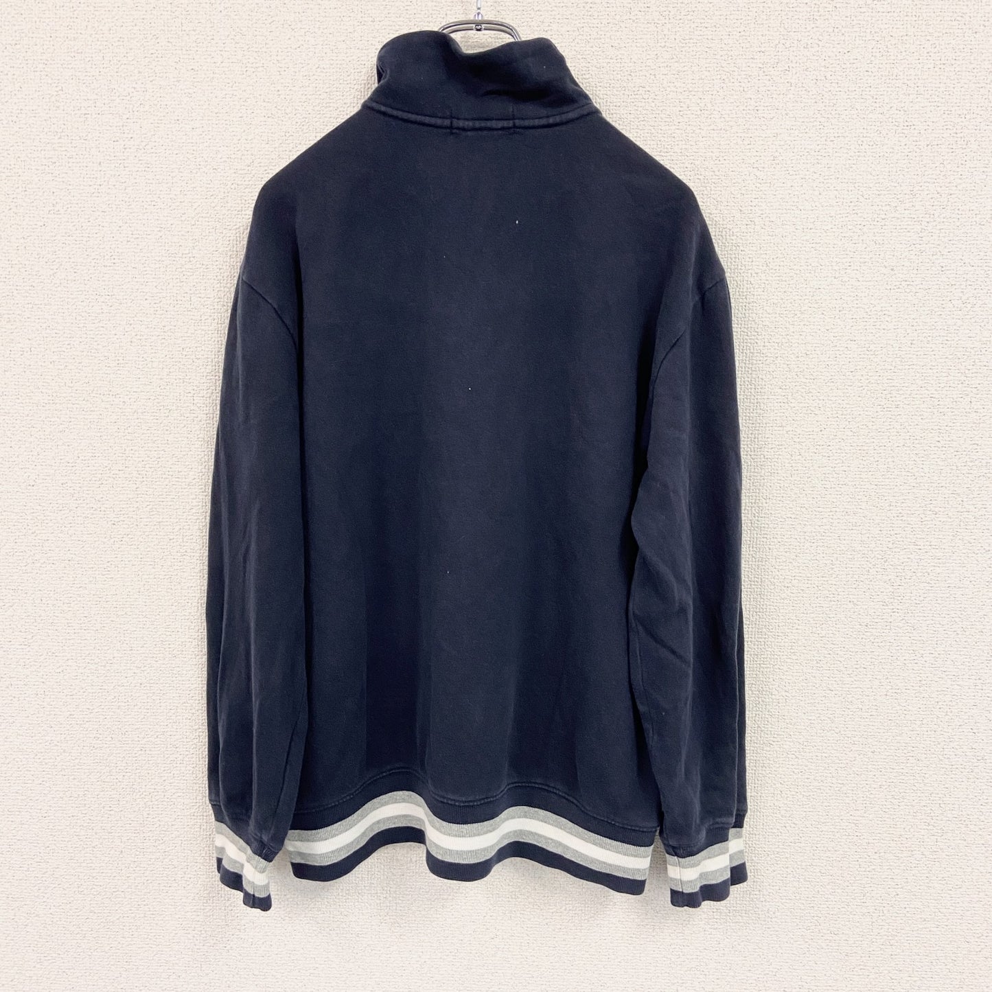 NAUTICA　ノーティカ　ハーフジップトレーナー　紺　ネイビー　Mサイズ