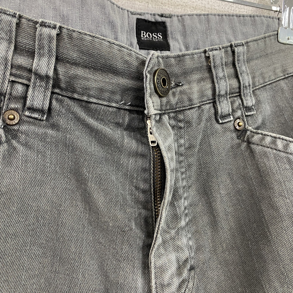HUGO BOSS　ヒューゴボス　ブラックデニムパンツ/ジーンズ　黒　ブラック　34サイズ