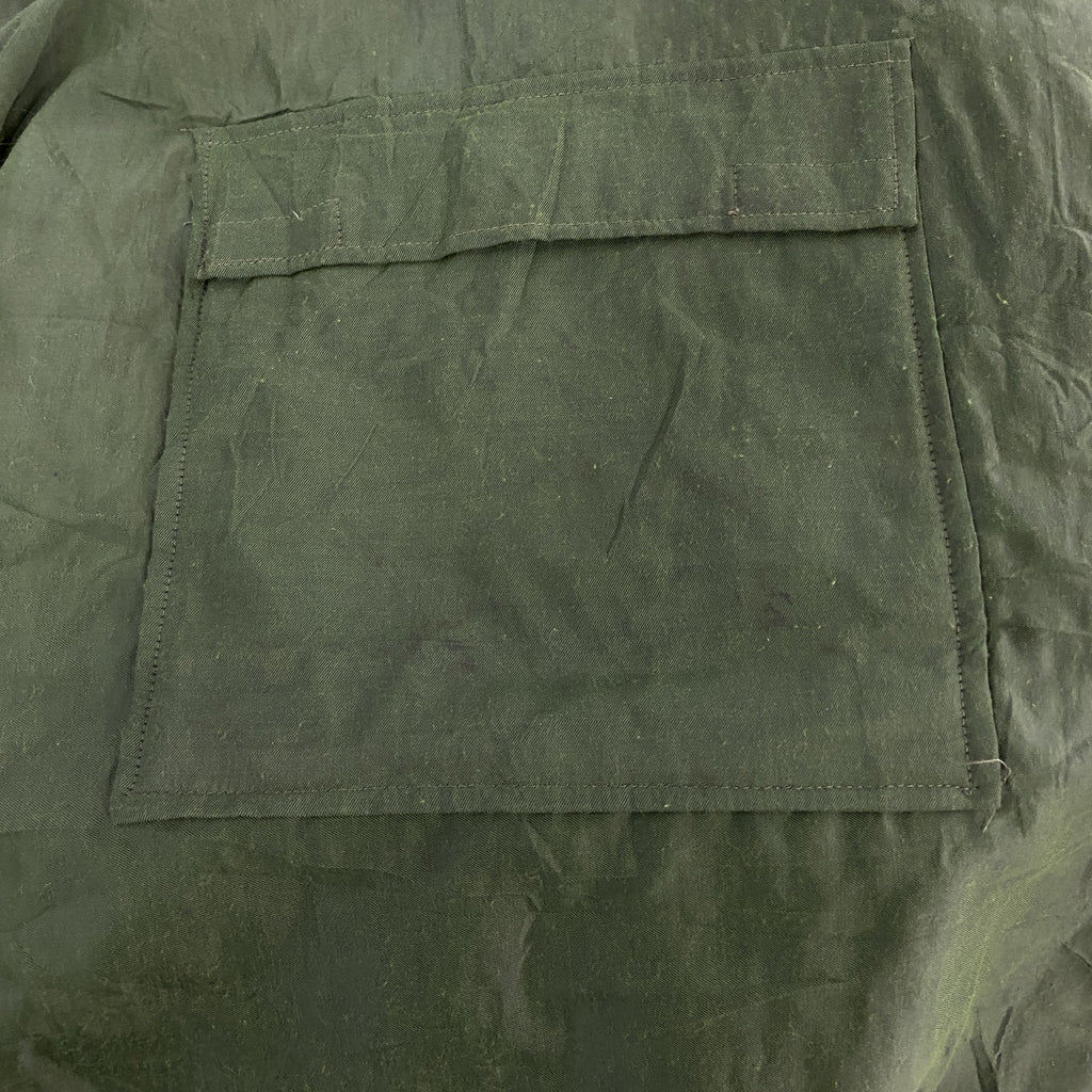 80s　Dutch Military　オランダ軍　M-78　CHEMICAL PROTECTIVE SMOCK PARKA　スモック　アノラックパーカー　ミリタリージャケット　カーキ　Mサイズ