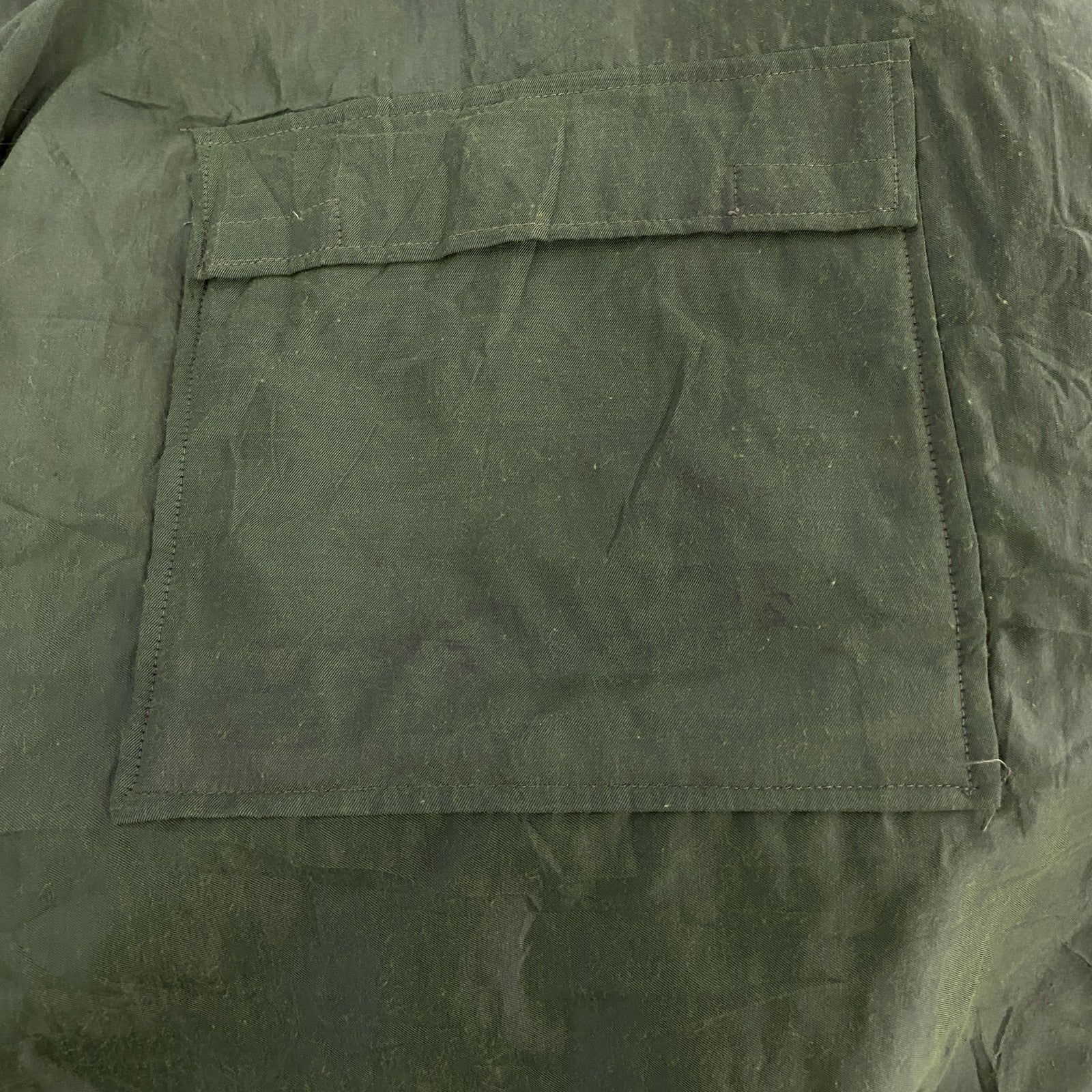 80s　Dutch Military　オランダ軍　M-78　CHEMICAL PROTECTIVE SMOCK PARKA　スモック　アノラックパーカー　ミリタリージャケット　カーキ　Mサイズ