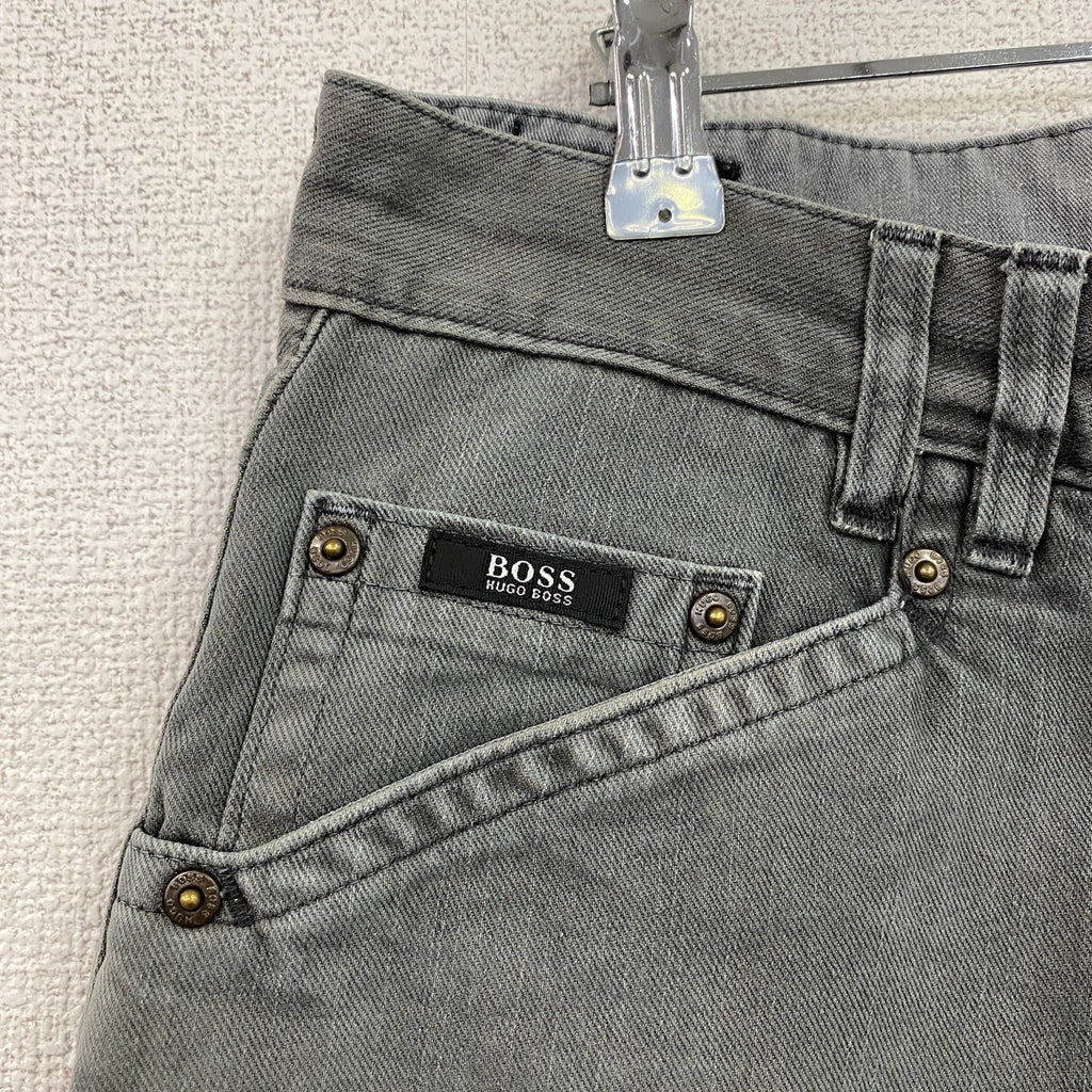 HUGO BOSS　ヒューゴボス　ブラックデニムパンツ/ジーンズ　黒　ブラック　34サイズ